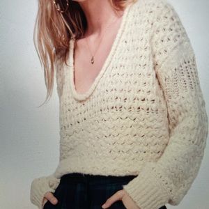 Free people crashing waves pullover